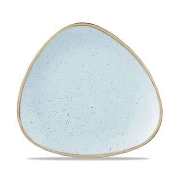 Duck Egg Triangle Plate 20.3cm